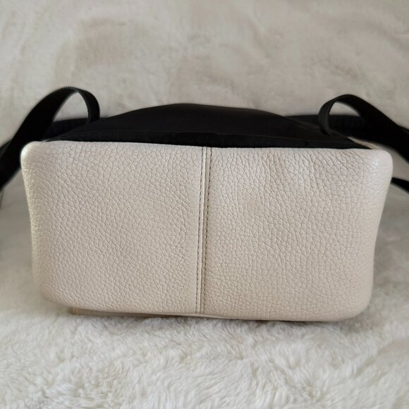 Coach Mini Charlie Cream Pebble Leather Backpack A1881 F28995 main image 5